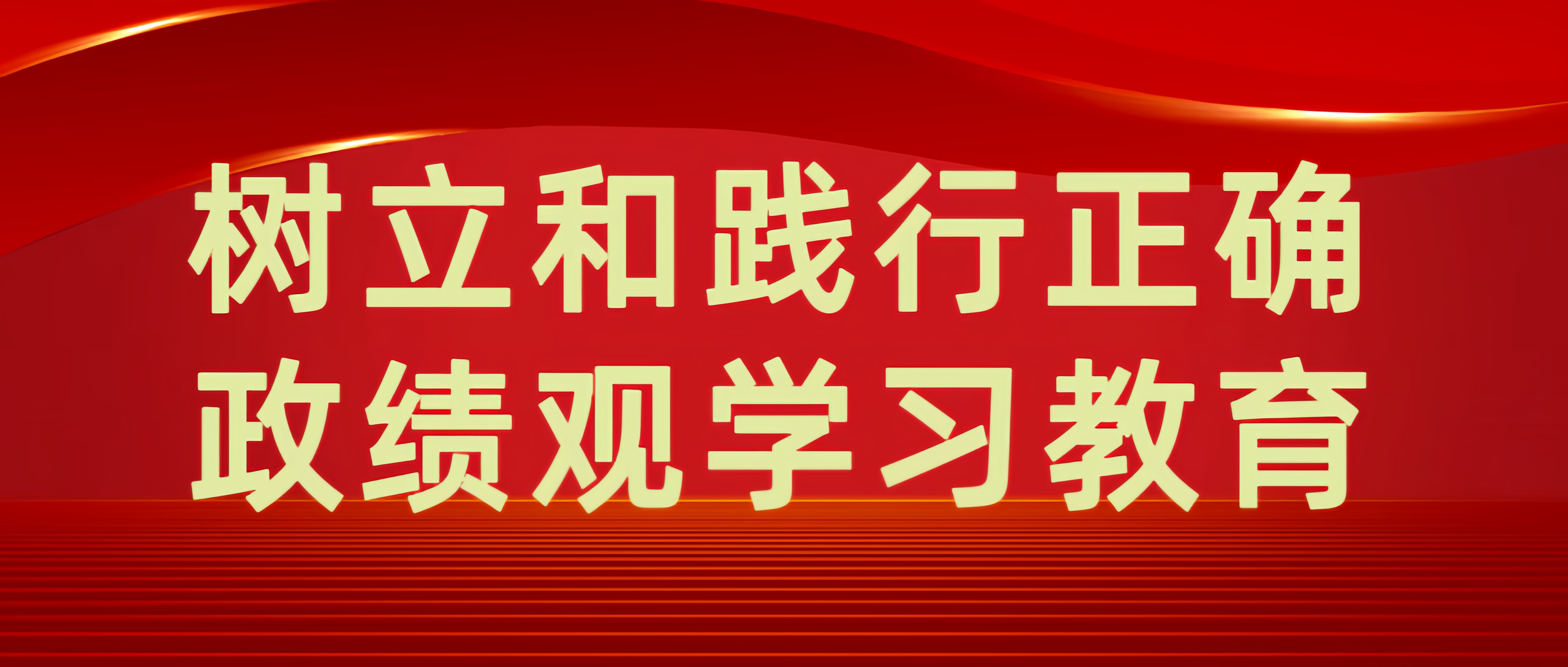 树立和践行正确政绩观学习教育