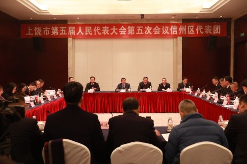 1.28信州区代表团审议1